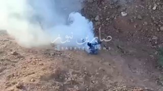 تحديثاسقاط مسيرة لعصابات الجولاني الارهابية من قبل الفصائل الدرزية في محافظة الس…