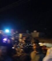 احتجاجات واغلاق طريق هاملتون في اربيل شمالي العراق بسبب سوء الكهرباء وتردي الخد…