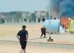 بالفيديو | عاجلاندلاع حريق كبير بمحطة لتزويد الوقود في قضاء خانقين بديالى….