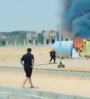 بالفيديو | عاجلاندلاع حريق كبير بمحطة لتزويد الوقود في قضاء خانقين بديالى….