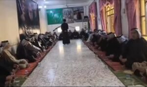 مضايف النشامىشيخ قبيلة خلال احد الفصول العشائرية جنوب العراق الأشم يسقط دية الفص…