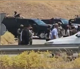 انتشار عسكري في قضاء دوكان بالسليمانية بالتزامن مع مراسم تسليم سلاح العمالي الكر…