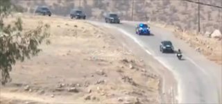 بالفيديوتوجه وفود وكوادر حزب العمال الكردستاني لمراسم تسليم السلاح في محافظة الس…