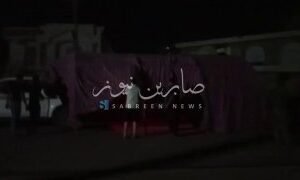 المواطنين ينصبون خيم الاعتصام بعد قطع طريق طقطق – ئاشتي في السليمانية بسبب سوء ا…