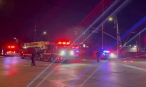 لوس أنجلوس: انهيار تحت الارض يتسبّب باحتجاز 15 عاملاً داخل نفق في ويلمنغتون وانت…