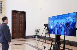 رئيس مجلس الوزراء يفتتح عبر دائرة تلفزيونية ثلاثة مشاريع في بغداد