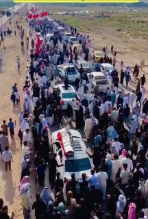 بالفيديوجانب من تشييع ذوي واقارب الشاب الغريق حسين الجياشي في محافظة السماوة بال…