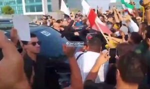 بالفيديونثر الأرز والورود خلال استقبال اشرف الناس في بيروت للدكتور علي لاريجاني …